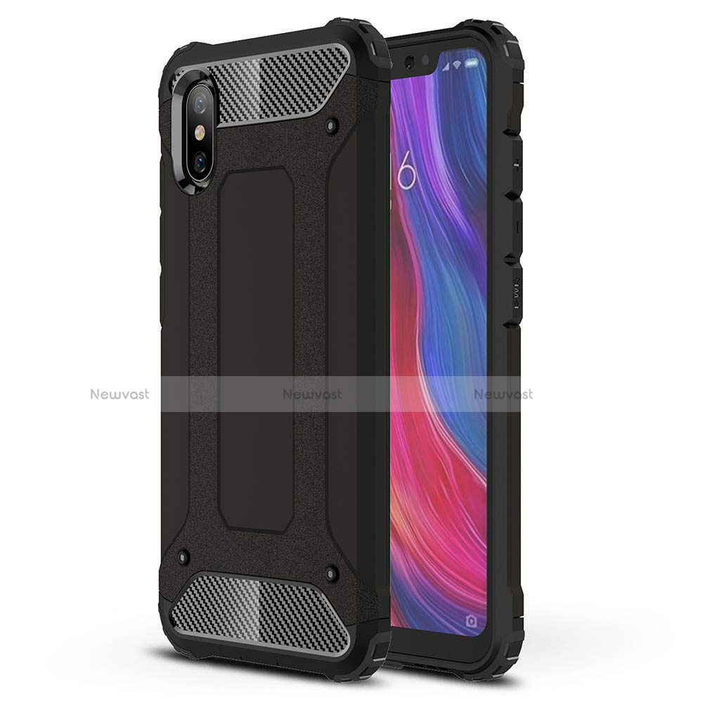 Ultra-thin Silicone Gel Soft Case 360 Degrees Cover for Xiaomi Mi 8 Pro Global Version