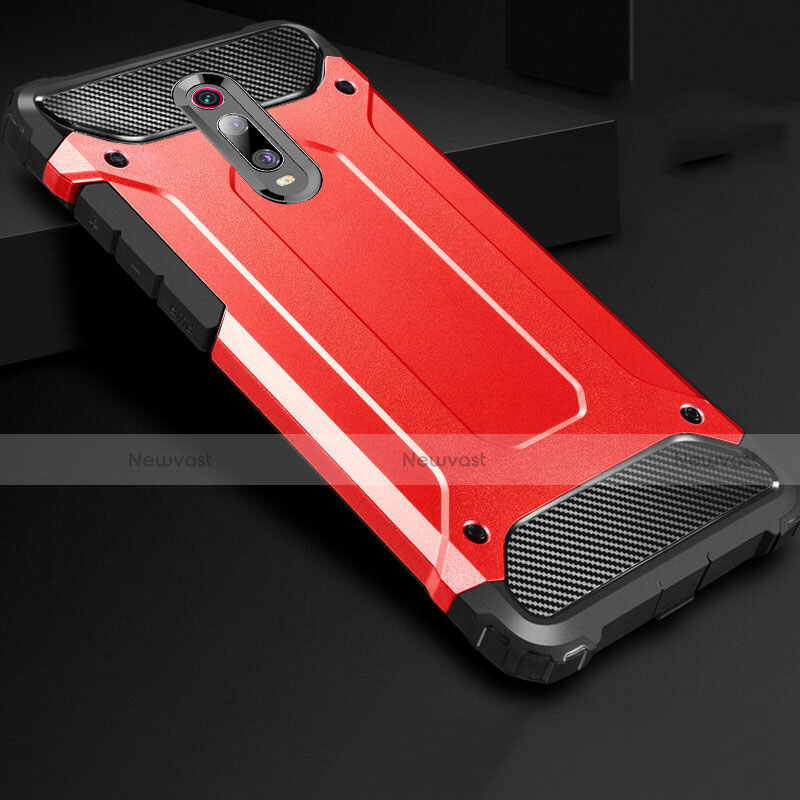 Ultra-thin Silicone Gel Soft Case 360 Degrees Cover for Xiaomi Mi 9T Pro Red