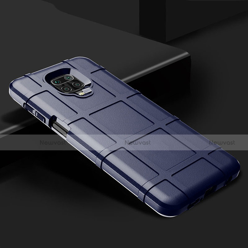 Ultra-thin Silicone Gel Soft Case 360 Degrees Cover for Xiaomi Poco M2 Pro Blue