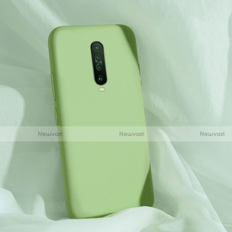 Ultra-thin Silicone Gel Soft Case 360 Degrees Cover for Xiaomi Poco X2 Green