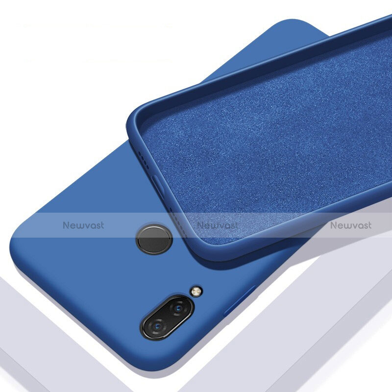 Ultra-thin Silicone Gel Soft Case 360 Degrees Cover for Xiaomi Redmi 7 Blue