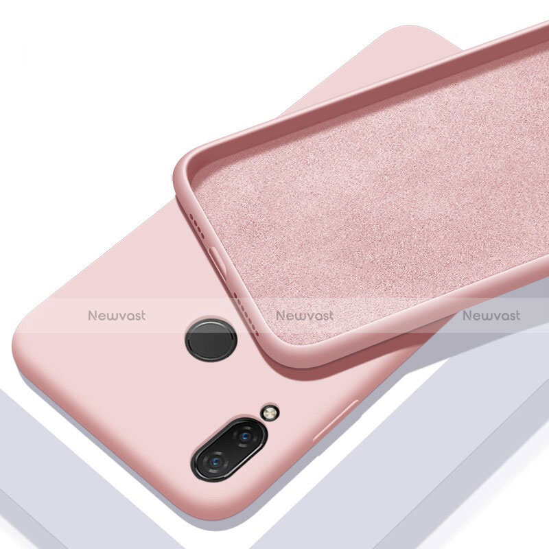 Ultra-thin Silicone Gel Soft Case 360 Degrees Cover for Xiaomi Redmi 7 Rose Gold