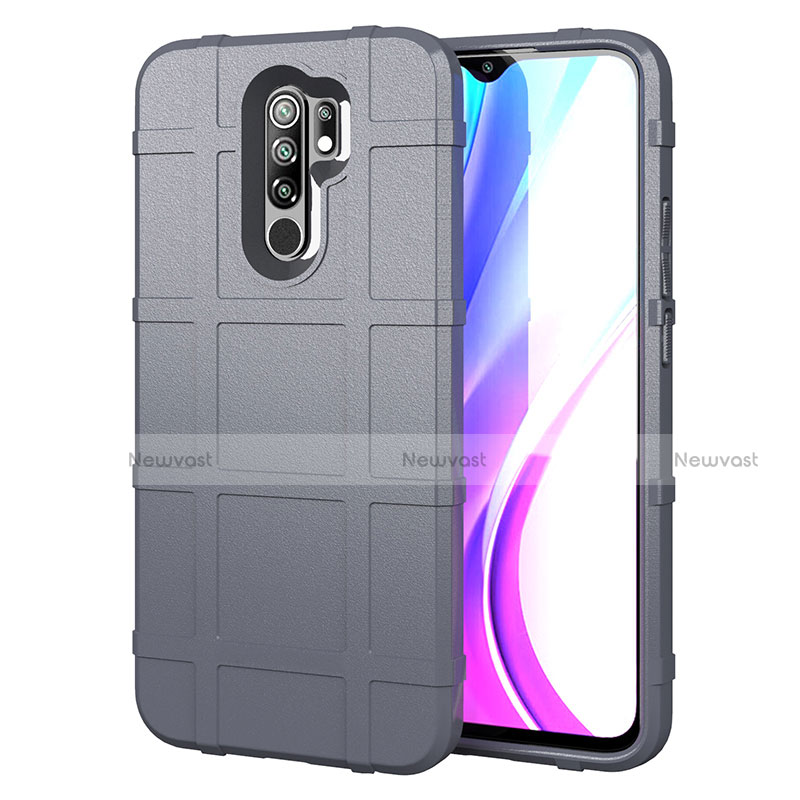 Ultra-thin Silicone Gel Soft Case 360 Degrees Cover for Xiaomi Redmi 9