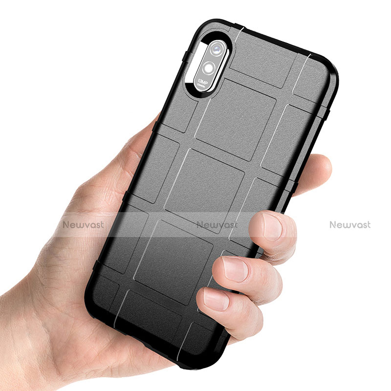 Ultra-thin Silicone Gel Soft Case 360 Degrees Cover for Xiaomi Redmi 9A