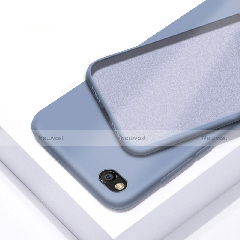 Ultra-thin Silicone Gel Soft Case 360 Degrees Cover for Xiaomi Redmi Go Sky Blue