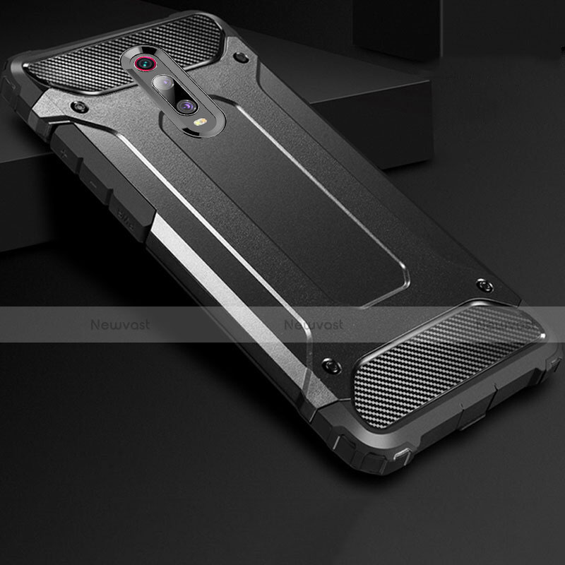 Ultra-thin Silicone Gel Soft Case 360 Degrees Cover for Xiaomi Redmi K20 Black