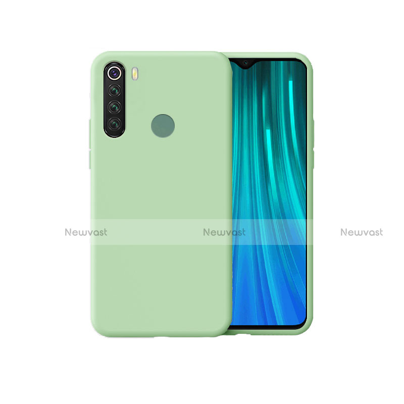 Ultra-thin Silicone Gel Soft Case 360 Degrees Cover for Xiaomi Redmi Note 8 (2021) Green