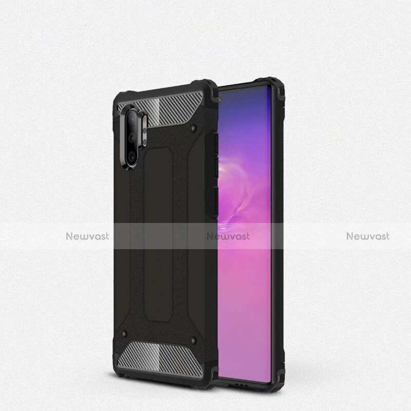 Ultra-thin Silicone Gel Soft Case 360 Degrees Cover G01 for Samsung Galaxy Note 10 Plus 5G Black