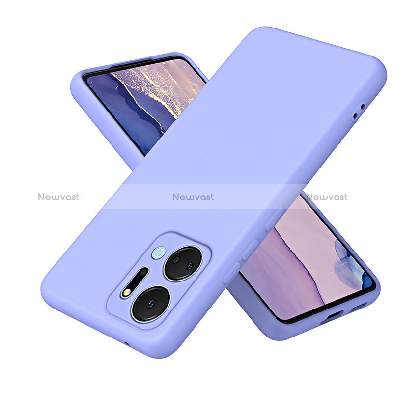 Ultra-thin Silicone Gel Soft Case 360 Degrees Cover H01P for Huawei Honor X7a