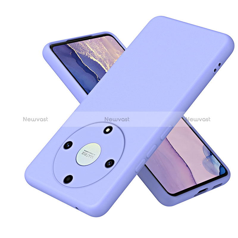 Ultra-thin Silicone Gel Soft Case 360 Degrees Cover H01P for Huawei Honor X9a 5G