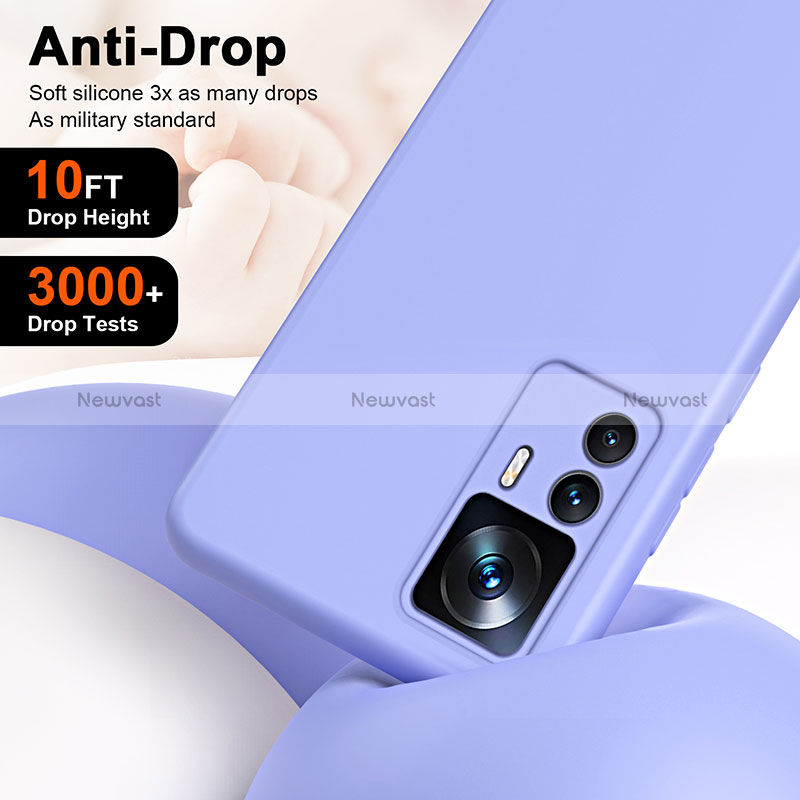 Ultra-thin Silicone Gel Soft Case 360 Degrees Cover H01P for Xiaomi Mi 12T Pro 5G