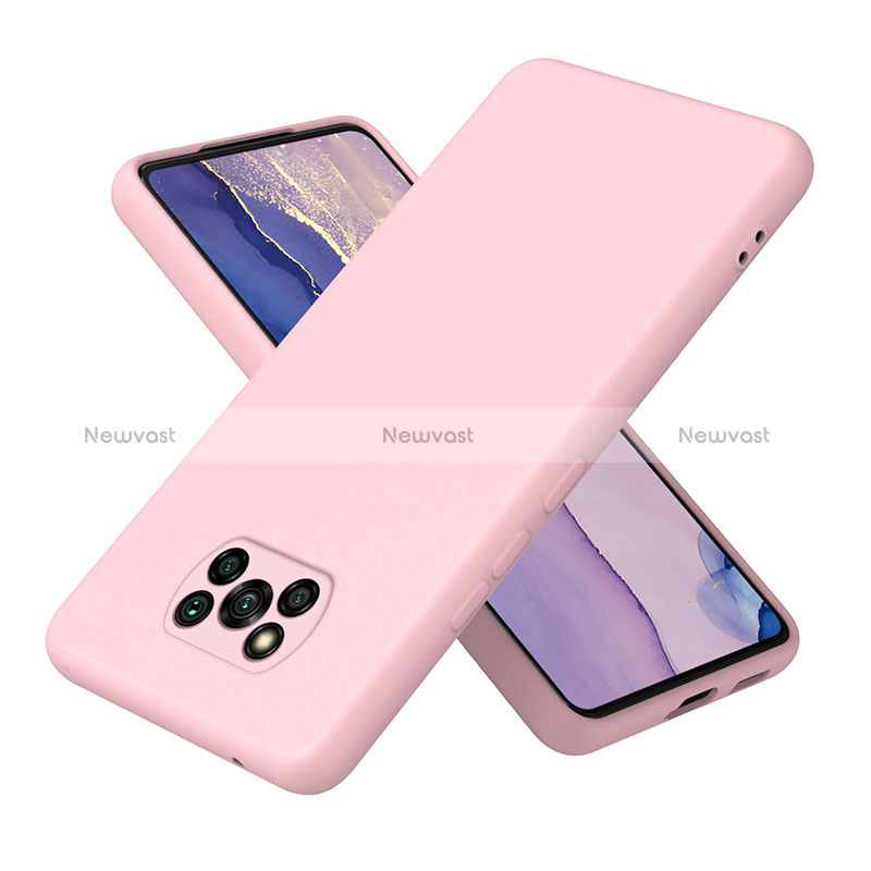 Ultra-thin Silicone Gel Soft Case 360 Degrees Cover H01P for Xiaomi Poco X3 NFC