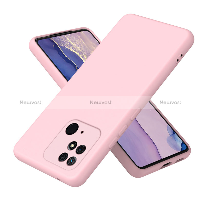 Ultra-thin Silicone Gel Soft Case 360 Degrees Cover H01P for Xiaomi Redmi 10 Power