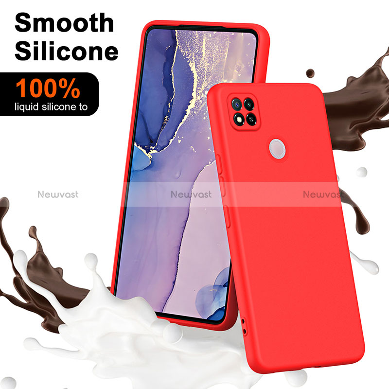 Ultra-thin Silicone Gel Soft Case 360 Degrees Cover H01P for Xiaomi Redmi 10A 4G