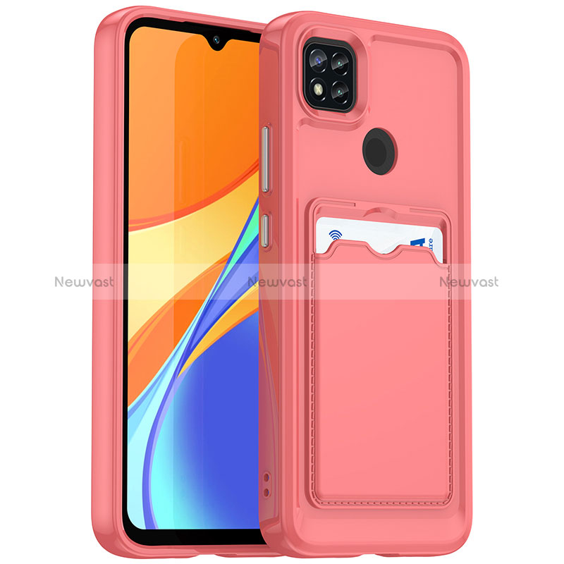 Ultra-thin Silicone Gel Soft Case 360 Degrees Cover HD1 for Xiaomi Redmi 9 India