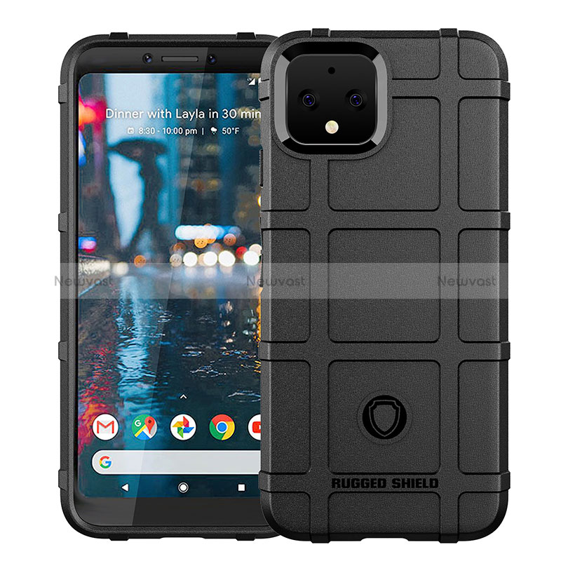 Ultra-thin Silicone Gel Soft Case 360 Degrees Cover J01S for Google Pixel 4