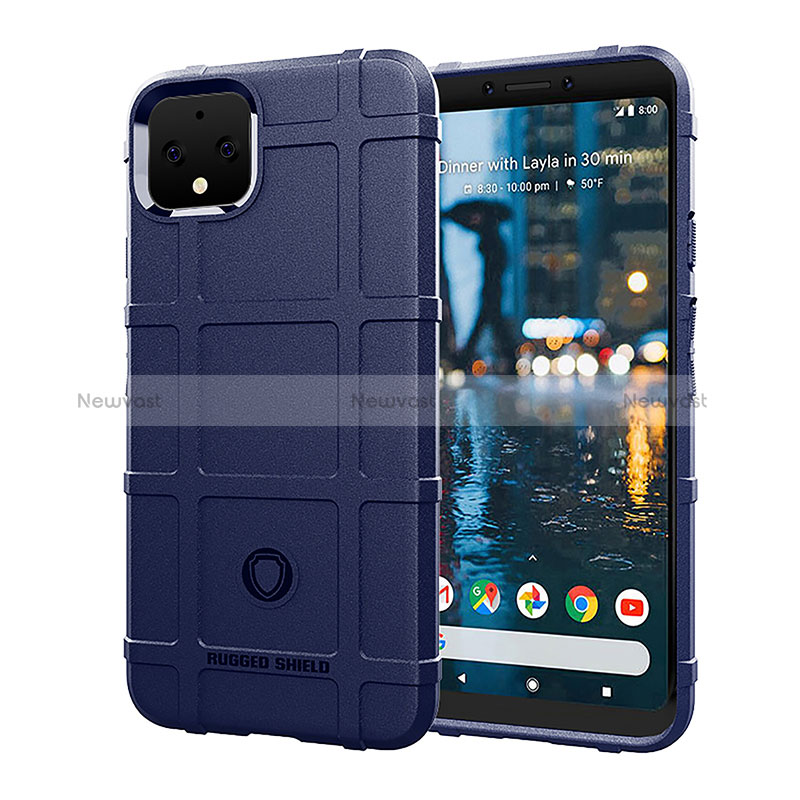 Ultra-thin Silicone Gel Soft Case 360 Degrees Cover J01S for Google Pixel 4 XL