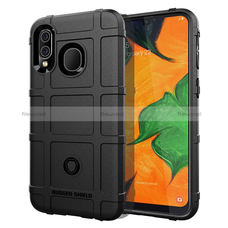 Ultra-thin Silicone Gel Soft Case 360 Degrees Cover J01S for Samsung Galaxy A40