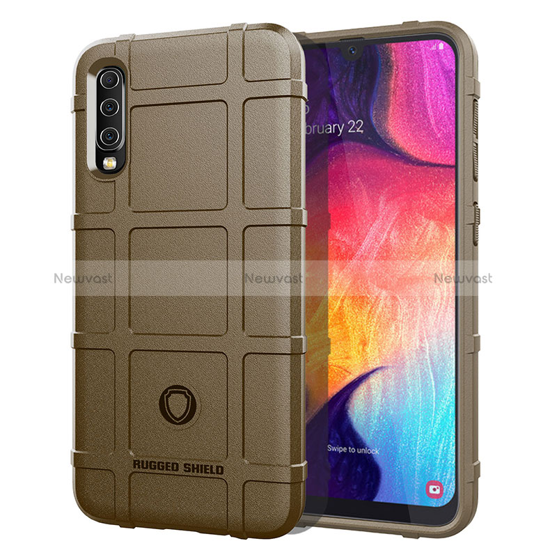 Ultra-thin Silicone Gel Soft Case 360 Degrees Cover J01S for Samsung Galaxy A50