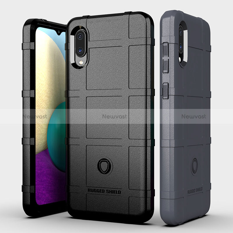 Ultra-thin Silicone Gel Soft Case 360 Degrees Cover J01S for Samsung Galaxy M02