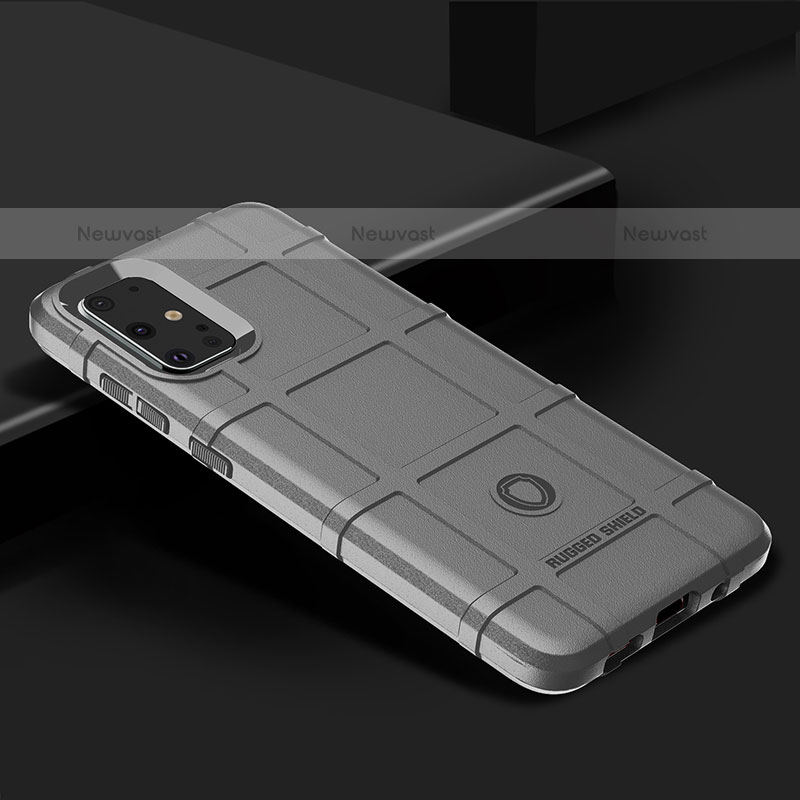 Ultra-thin Silicone Gel Soft Case 360 Degrees Cover J01S for Samsung Galaxy S20 Plus 5G Gray