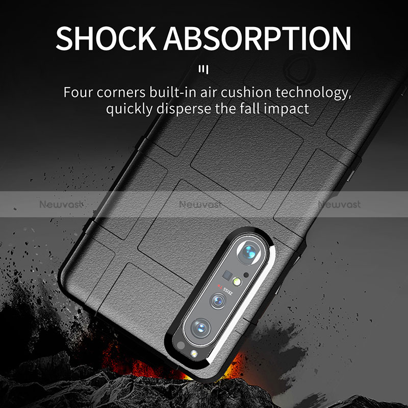 Ultra-thin Silicone Gel Soft Case 360 Degrees Cover J01S for Sony Xperia 1 III