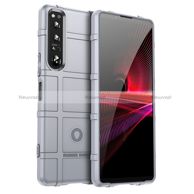 Ultra-thin Silicone Gel Soft Case 360 Degrees Cover J01S for Sony Xperia 1 IV