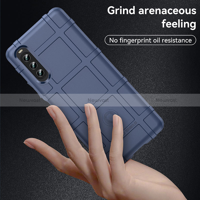Ultra-thin Silicone Gel Soft Case 360 Degrees Cover J01S for Sony Xperia 10 IV