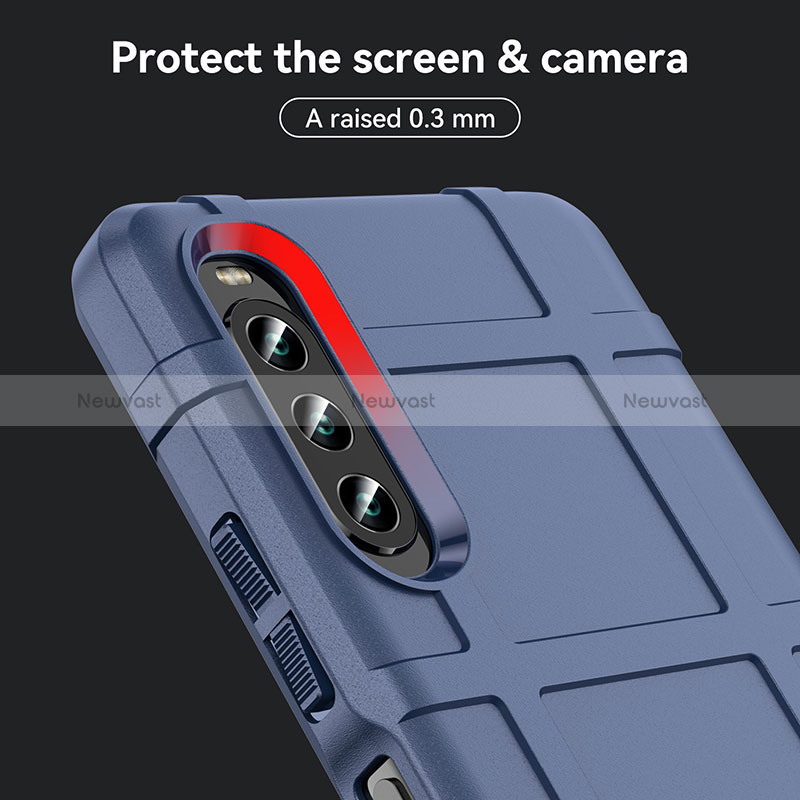 Ultra-thin Silicone Gel Soft Case 360 Degrees Cover J01S for Sony Xperia 10 IV