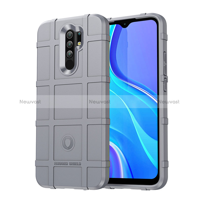 Ultra-thin Silicone Gel Soft Case 360 Degrees Cover J01S for Xiaomi Redmi 9