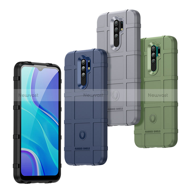 Ultra-thin Silicone Gel Soft Case 360 Degrees Cover J01S for Xiaomi Redmi 9