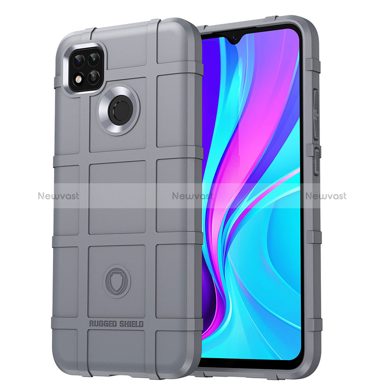 Ultra-thin Silicone Gel Soft Case 360 Degrees Cover J01S for Xiaomi Redmi 9 India