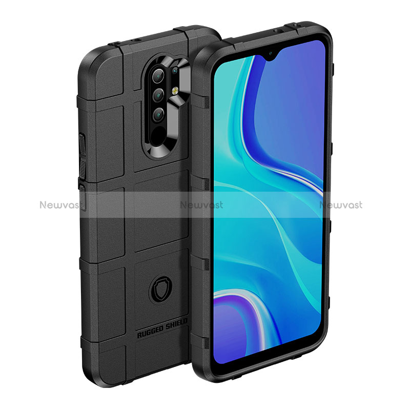 Ultra-thin Silicone Gel Soft Case 360 Degrees Cover J01S for Xiaomi Redmi 9 Prime India