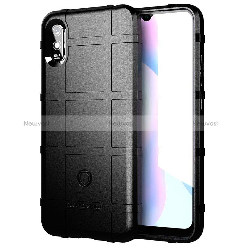 Ultra-thin Silicone Gel Soft Case 360 Degrees Cover J01S for Xiaomi Redmi 9AT