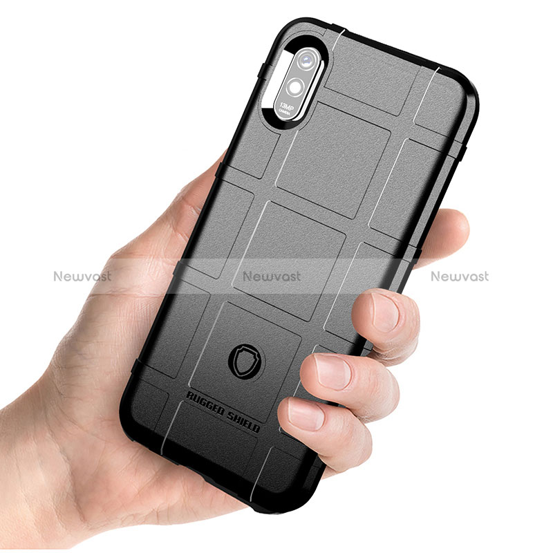 Ultra-thin Silicone Gel Soft Case 360 Degrees Cover J01S for Xiaomi Redmi 9AT