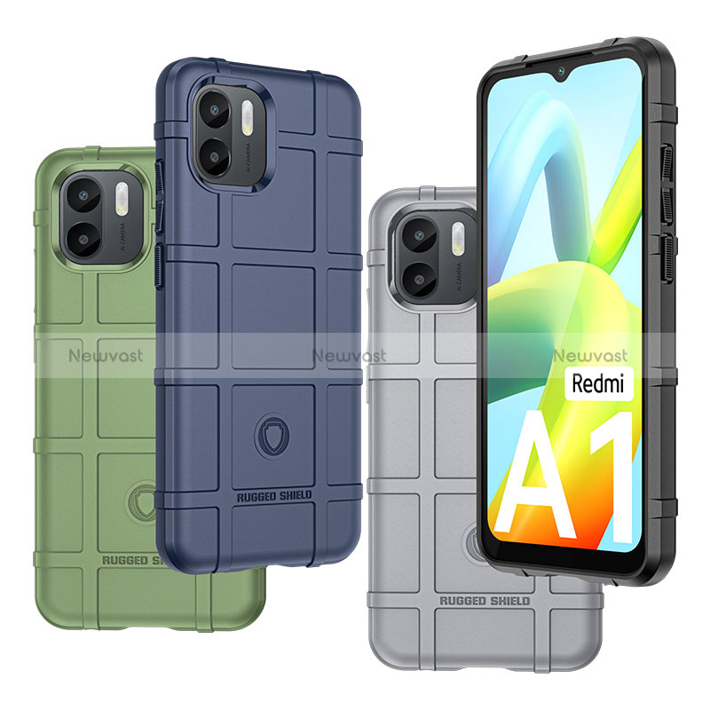 Ultra-thin Silicone Gel Soft Case 360 Degrees Cover J01S for Xiaomi Redmi A2