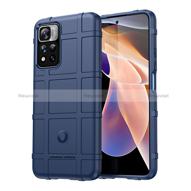 Ultra-thin Silicone Gel Soft Case 360 Degrees Cover J01S for Xiaomi Redmi Note 11 Pro+ Plus 5G