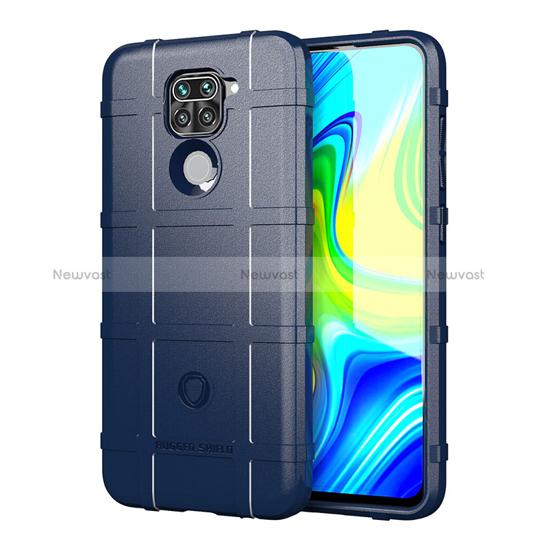 Ultra-thin Silicone Gel Soft Case 360 Degrees Cover J01S for Xiaomi Redmi Note 9