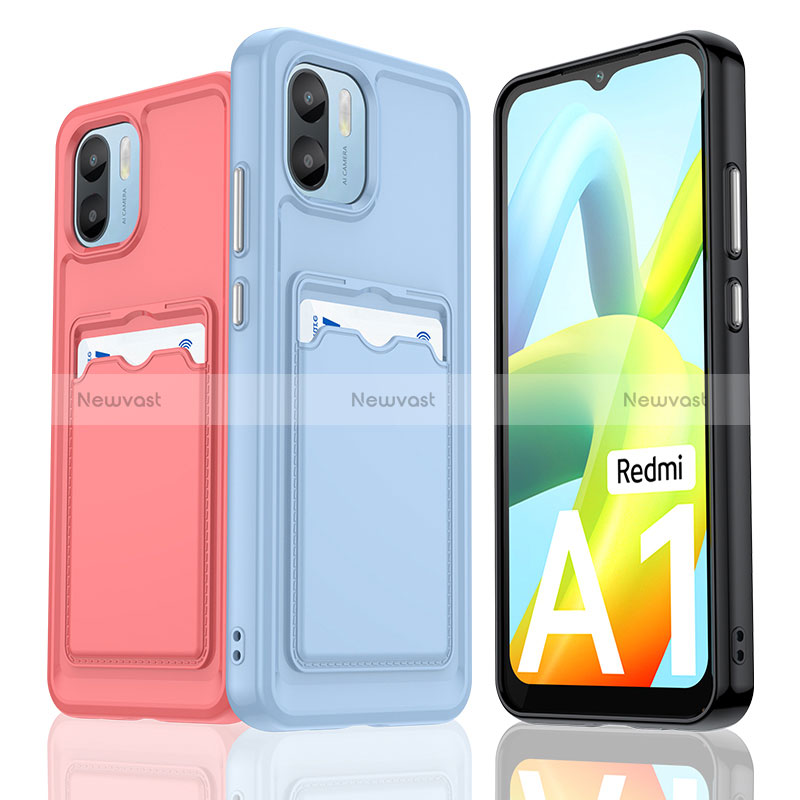 Ultra-thin Silicone Gel Soft Case 360 Degrees Cover J02S for Xiaomi Redmi A1