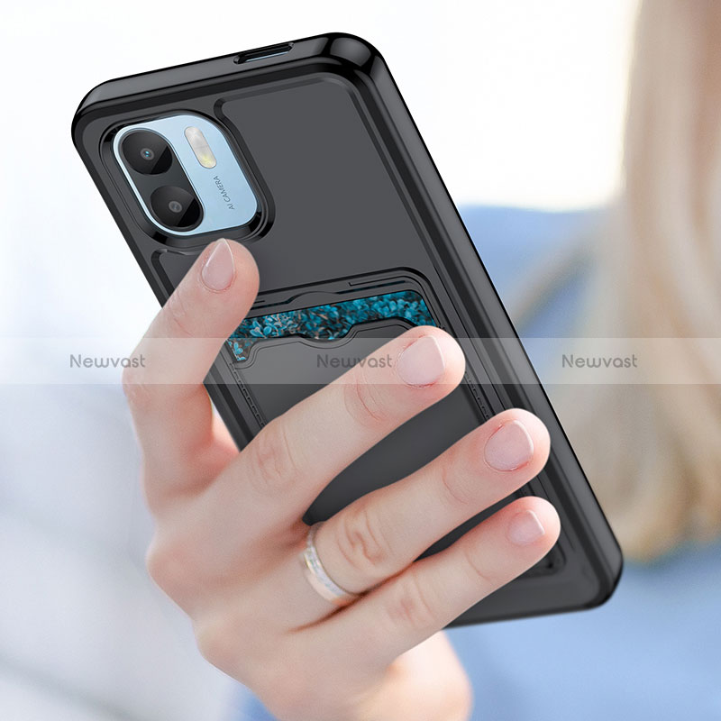 Ultra-thin Silicone Gel Soft Case 360 Degrees Cover J02S for Xiaomi Redmi A2