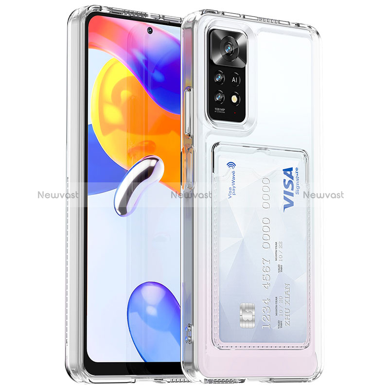 Ultra-thin Silicone Gel Soft Case 360 Degrees Cover J02S for Xiaomi Redmi Note 11 Pro+ Plus 5G