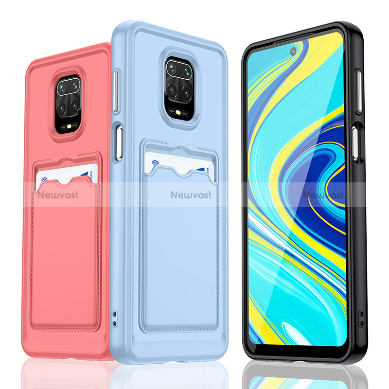 Ultra-thin Silicone Gel Soft Case 360 Degrees Cover J02S for Xiaomi Redmi Note 9 Pro