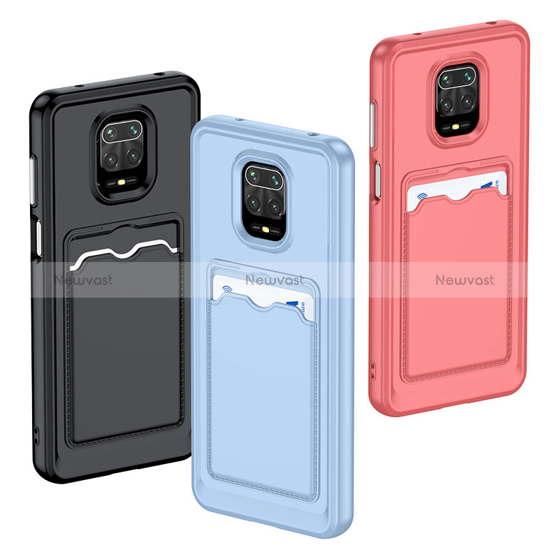 Ultra-thin Silicone Gel Soft Case 360 Degrees Cover J02S for Xiaomi Redmi Note 9S