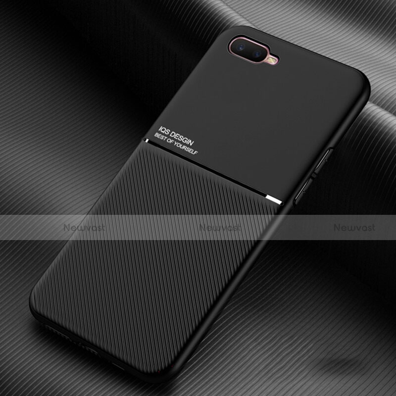 Ultra-thin Silicone Gel Soft Case 360 Degrees Cover L01 for Oppo K1 Black