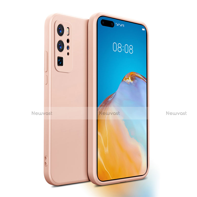 Ultra-thin Silicone Gel Soft Case 360 Degrees Cover N01 for Huawei P40 Pro
