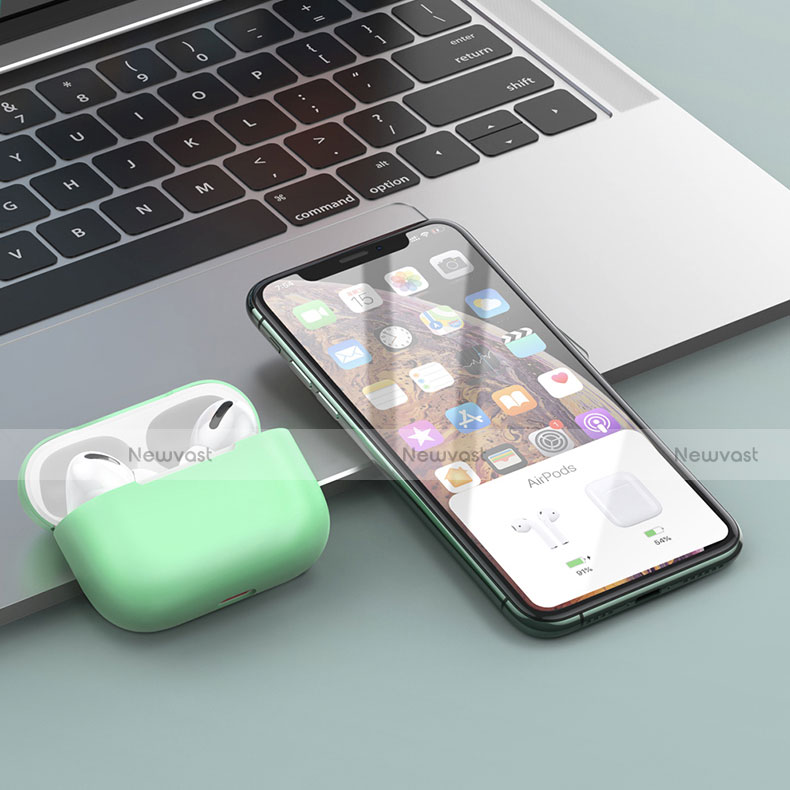 Ultra-thin Silicone Gel Soft Case 360 Degrees Cover S01 for Apple AirPods Pro