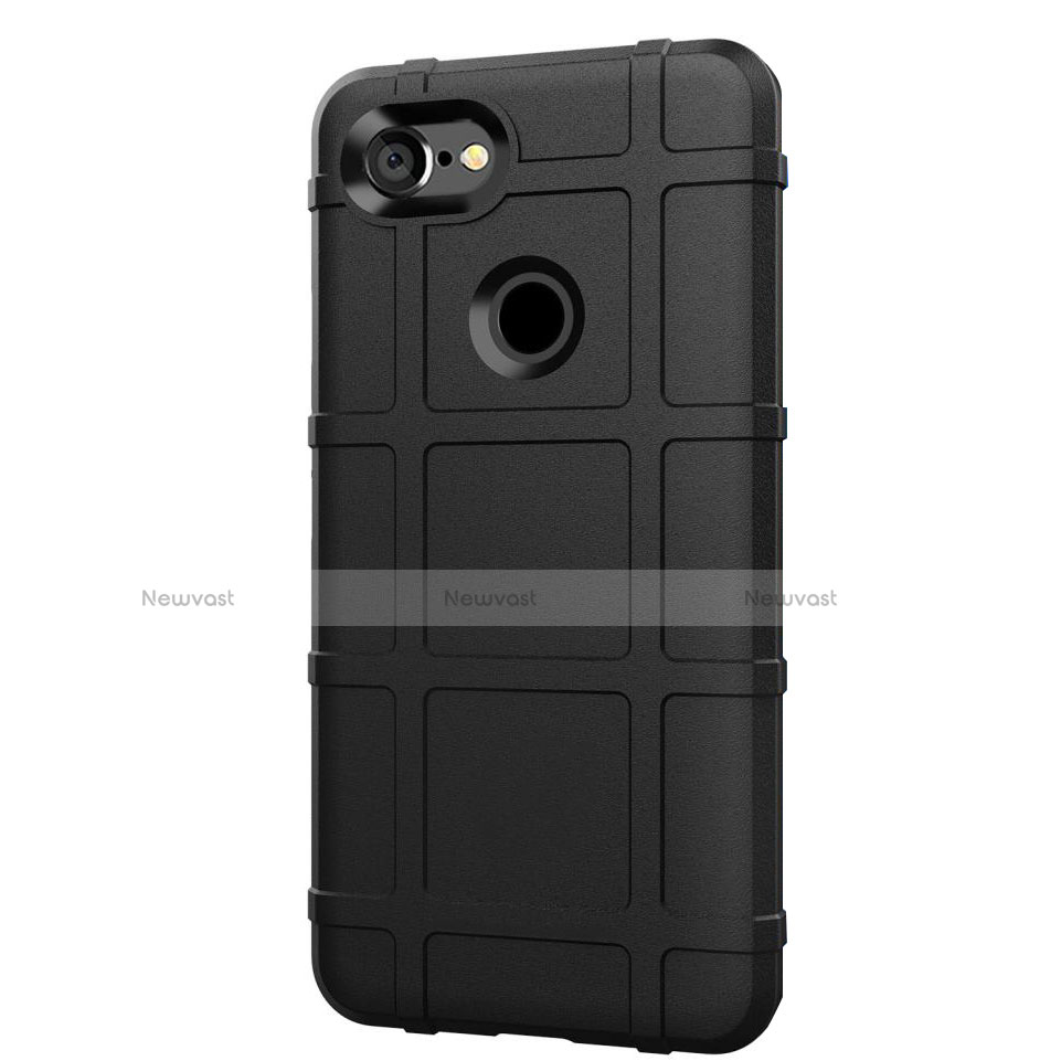 Ultra-thin Silicone Gel Soft Case 360 Degrees Cover S01 for Google Pixel 3 Black