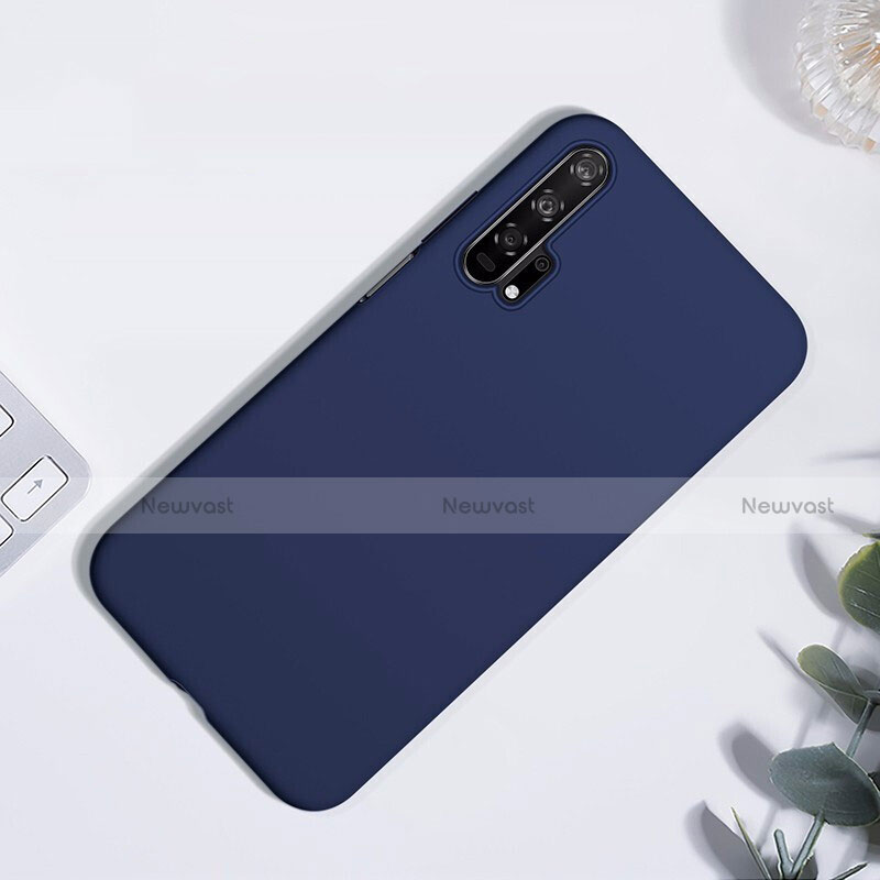 Ultra-thin Silicone Gel Soft Case 360 Degrees Cover S01 for Huawei Honor 20 Pro Blue