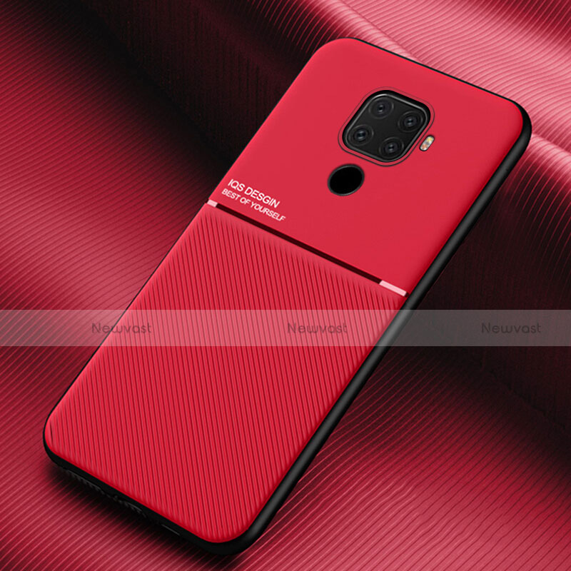 Ultra-thin Silicone Gel Soft Case 360 Degrees Cover S01 for Huawei Nova 5i Pro Red