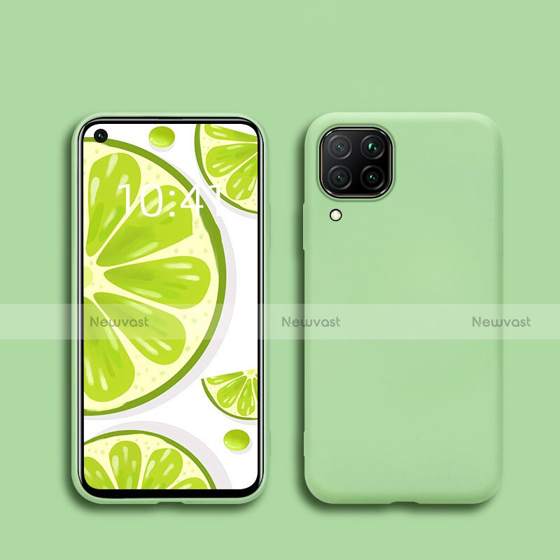 Ultra-thin Silicone Gel Soft Case 360 Degrees Cover S01 for Huawei P40 Lite Green